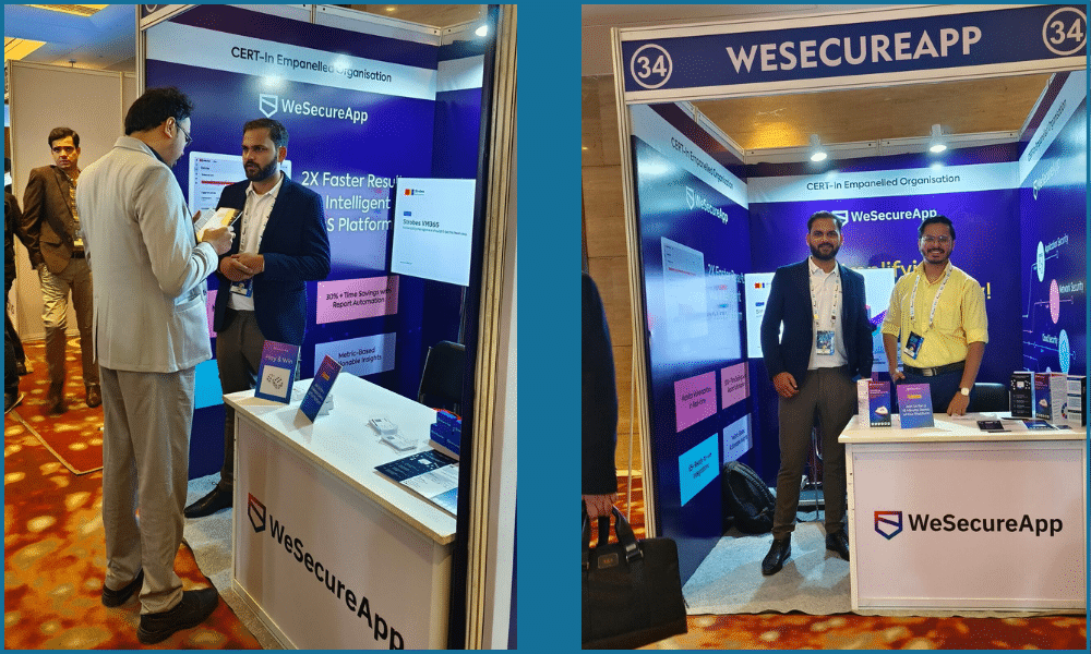 WeSecureApp at DSCI AISS Event
